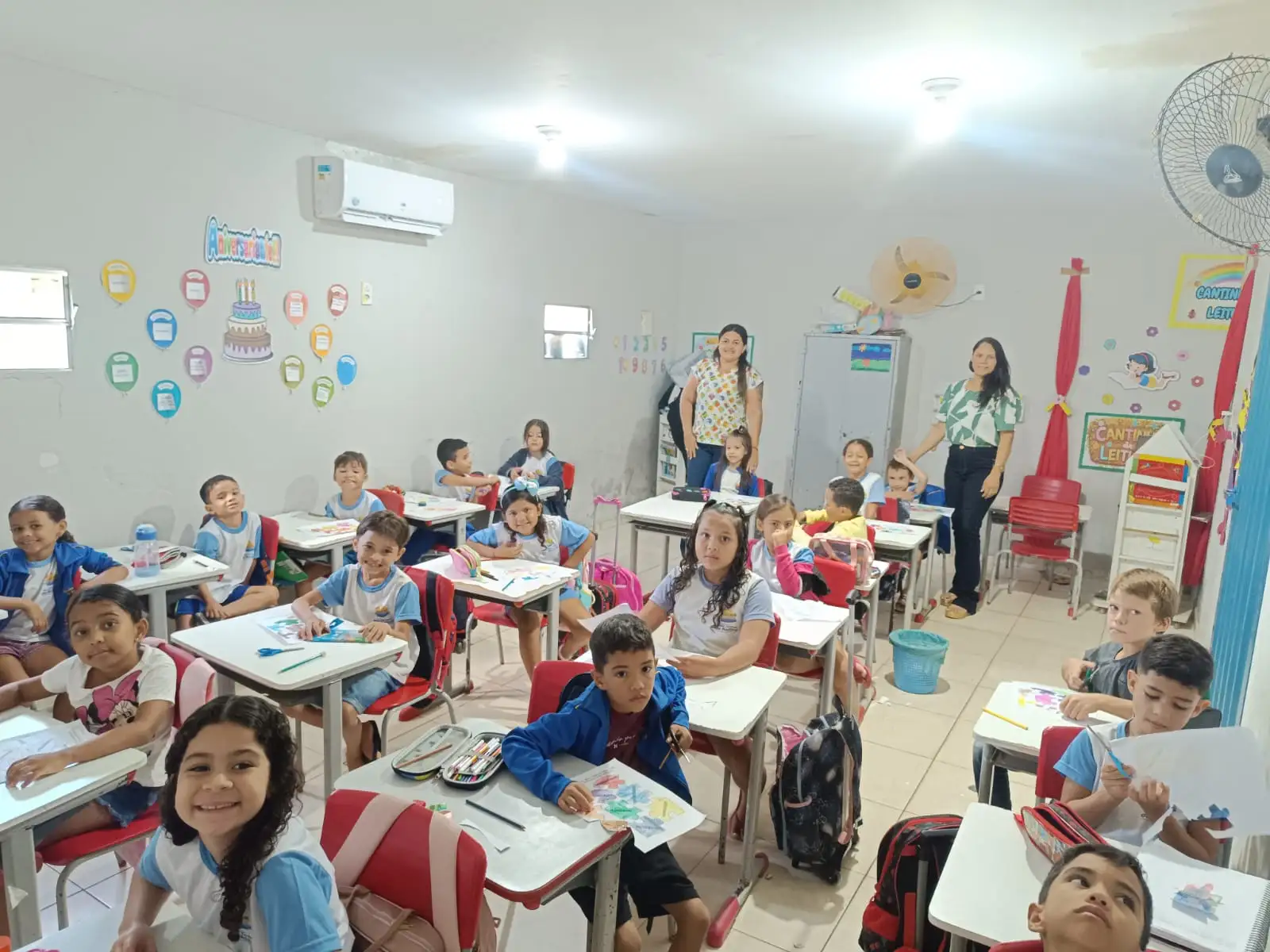 Foto 5 – Programa Saúde na Escola realiza aplicação dos Marcadores de Consumo Alimentar no CETI Profª Mariinha Andrade e Silva .