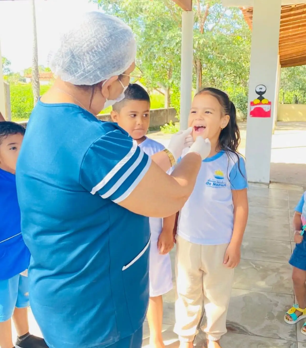 Foto 4 – Escola Félix Soares ensina na prática a importância da saúde e bem-estar