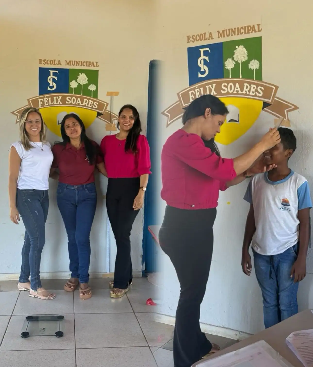 Programa Saúde na Escola realiza ação de antropometria na Escola Municipal Félix Soares