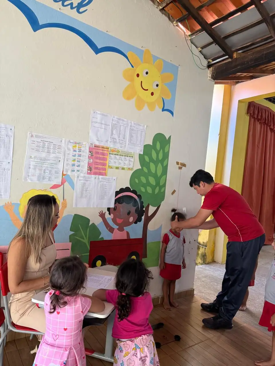 Foto 9 – Dia de Ação do PSE na Creche Tia Eulina 🏫💙