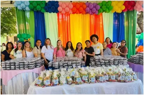 Foto 1 – Festa do Dia das Crianças e Missa dos Idosos marcam ações da Assistência Social