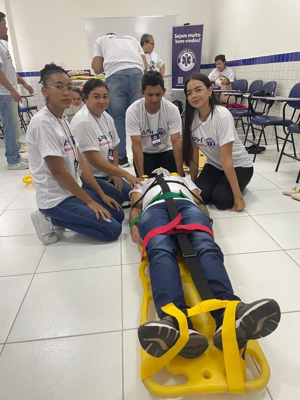 Foto 4 – Treinamento de Atendimento Pré-Hospitalar