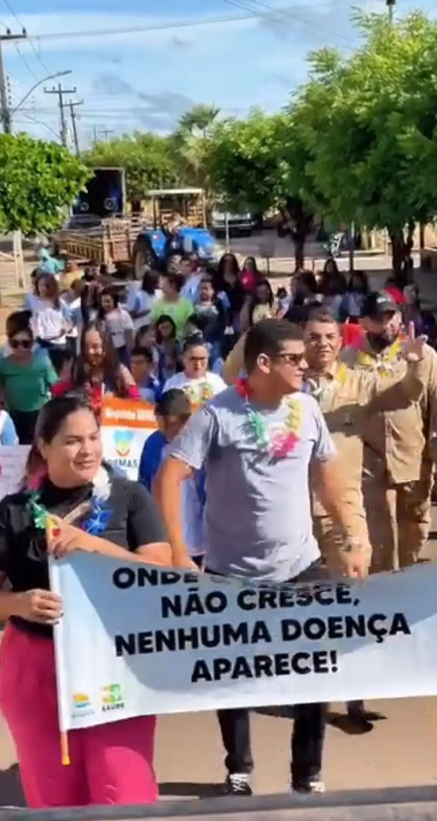 Caminhada de Conscientização Reforça Combate à Dengue