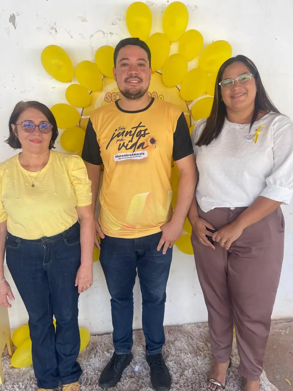 Setembro Amarelo no CAPS Consorciado de Cocal de Telha, Nossa Senhora de Nazaré e Boa Hora
