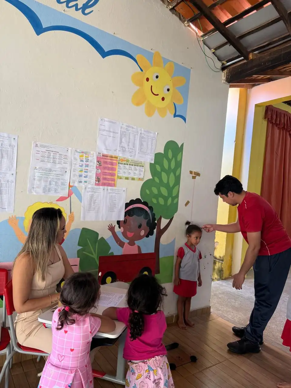 Foto 7 – Dia de Ação do PSE na Creche Tia Eulina 🏫💙