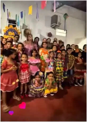 Foto 1 – CRAS realiza Festa Junina com participantes dos serviços e programas