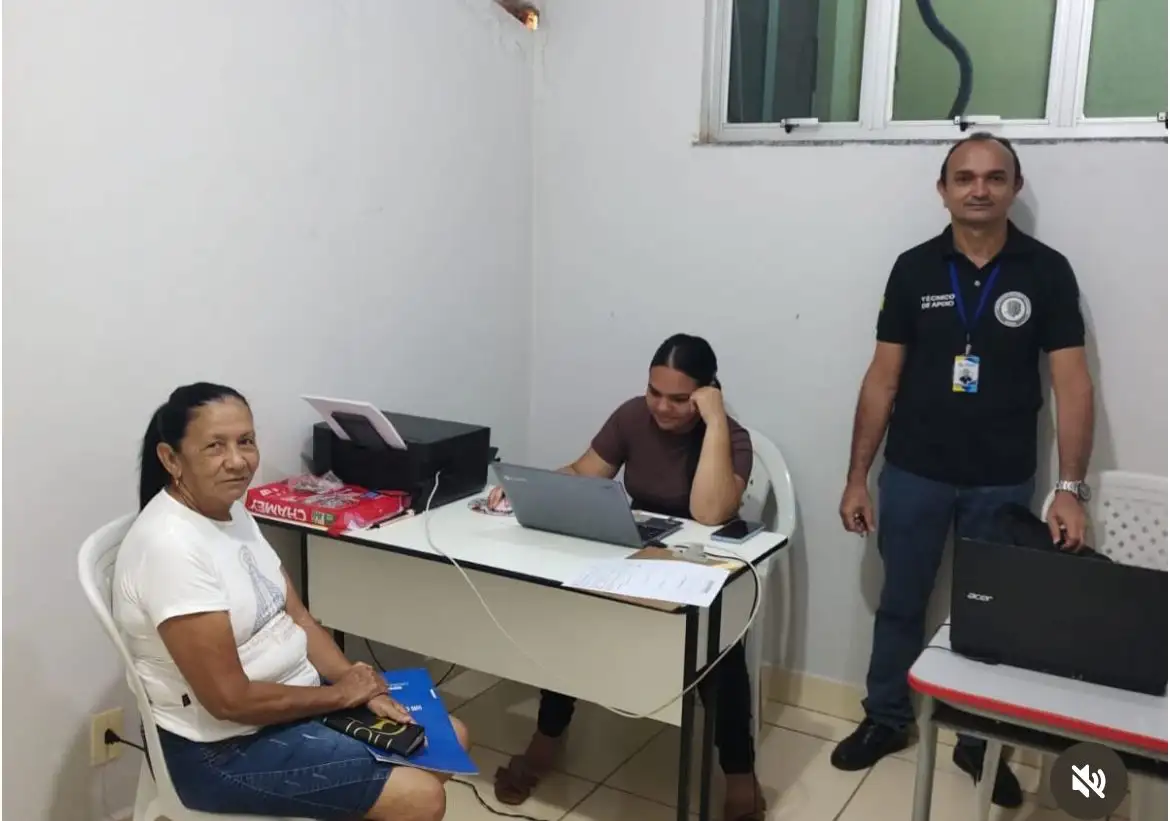 Foto 1 – Ação Social no Mocambinho leva cidadania e cuidado à população .