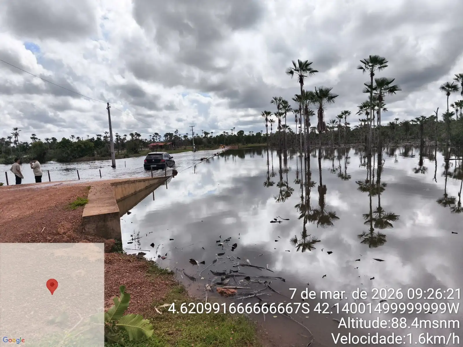 Foto 12 – Ação de educação ambiental na Vertente !