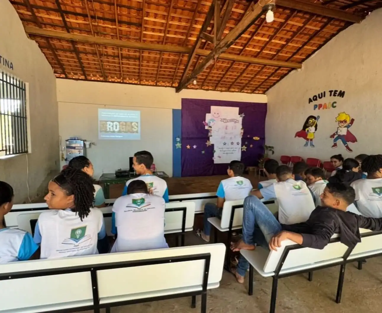 Foto 1 – Conscientização e Prevenção na Escola Dácio Bona