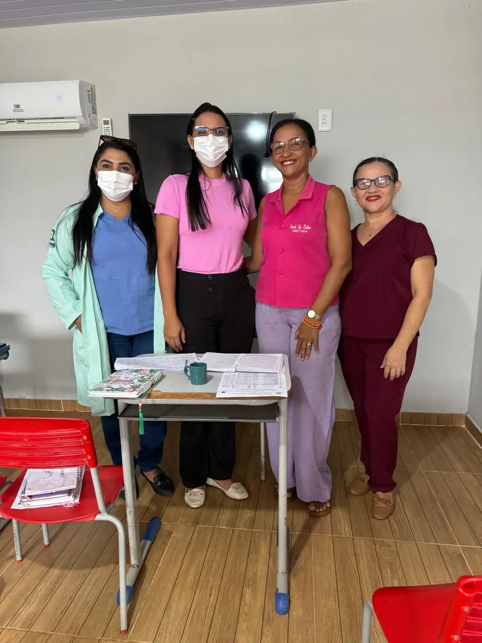 Semana Saúde na Escola promove atualização da caderneta de vacinação na Creche Tia Eulina .