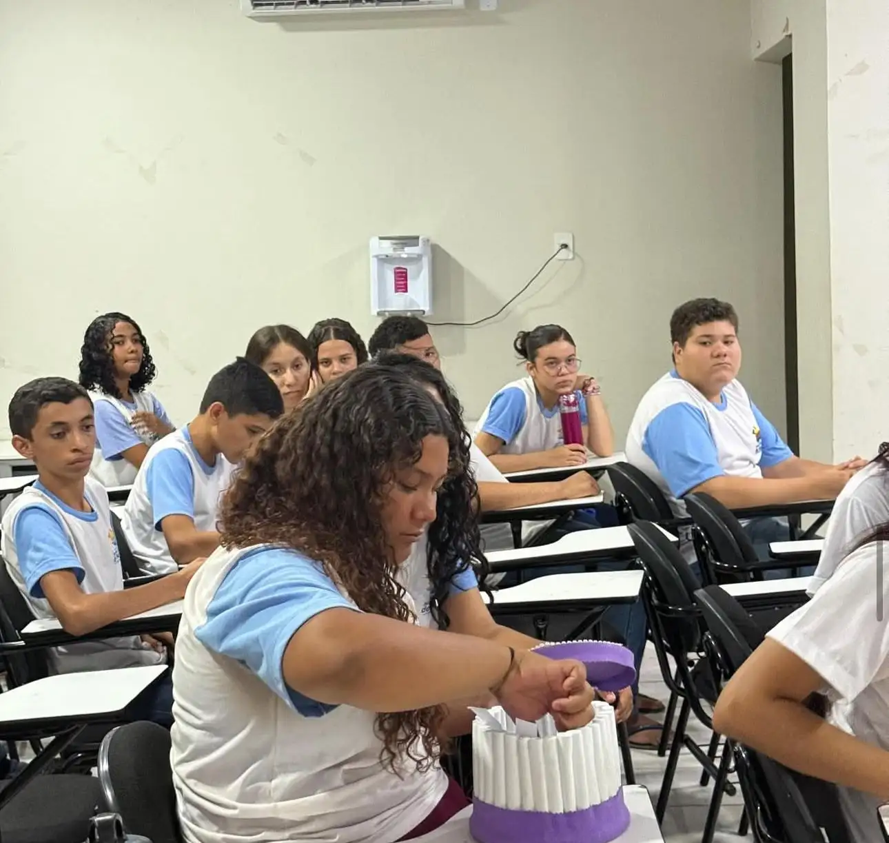 Foto 1 – Programa Saúde na Escola – Promoção da Cultura da Paz