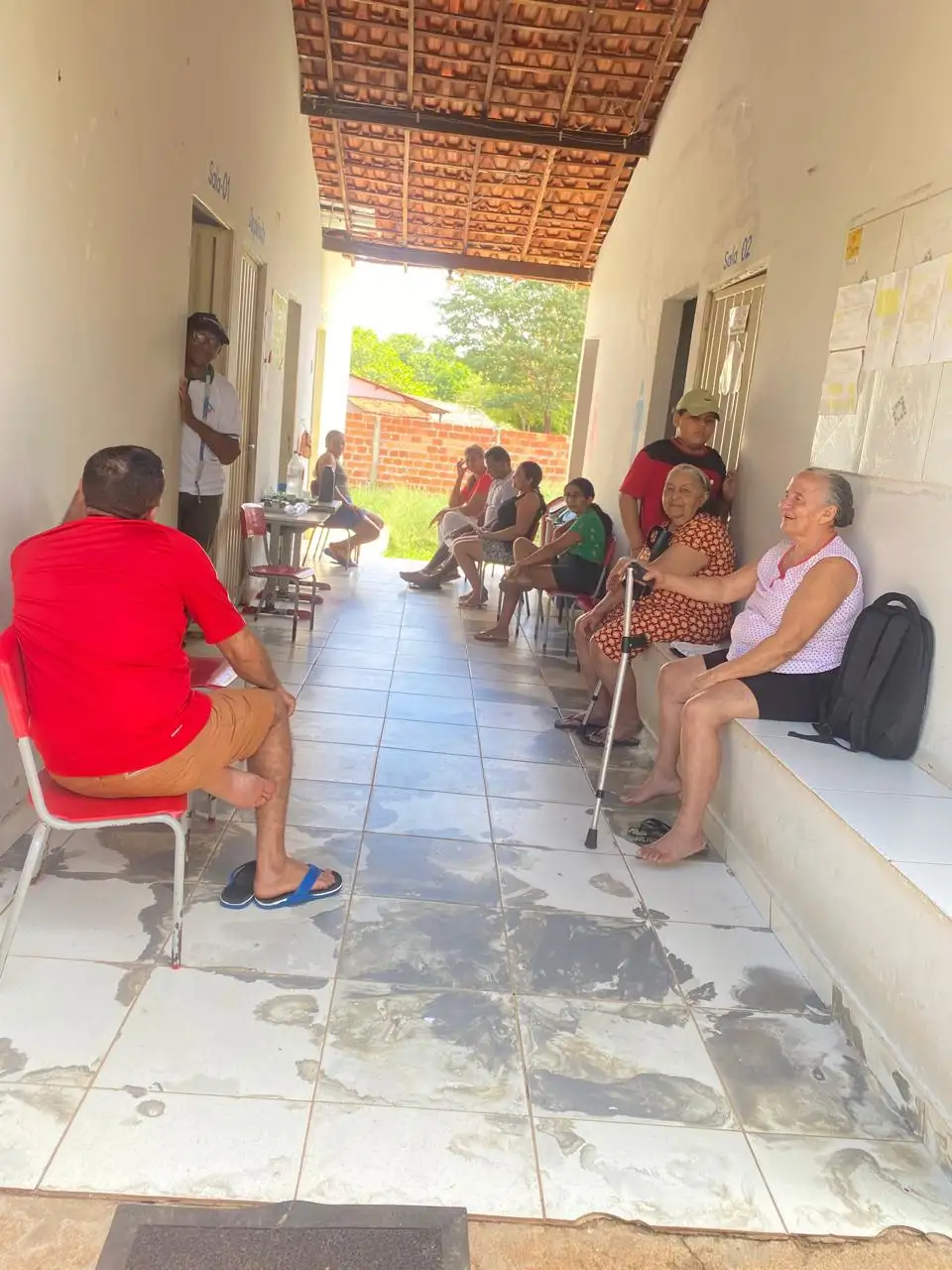 Foto 2 – Atendimento Itinerante – Equipe 02