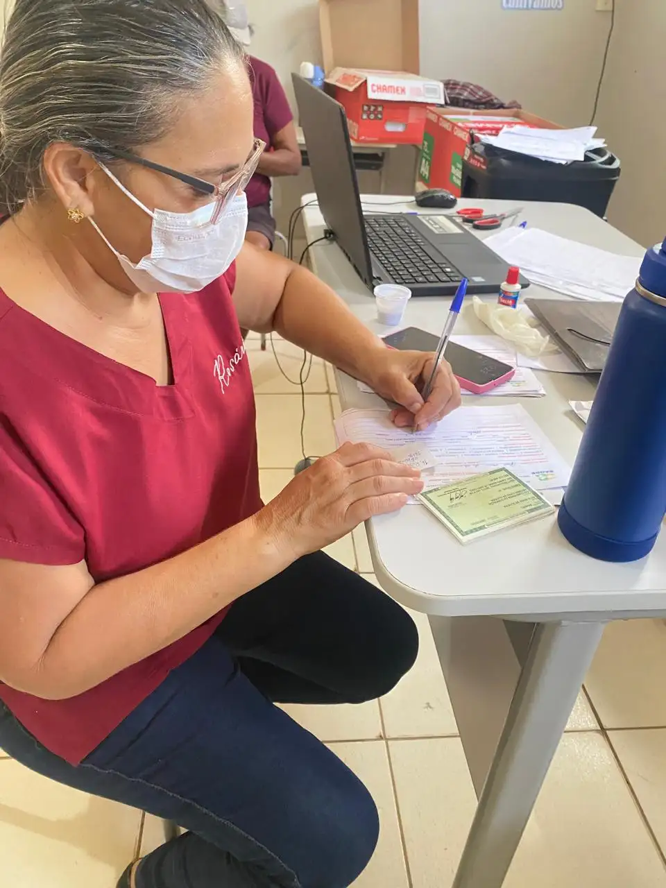 Foto 4 – Atendimento Itinerante – Equipe 02