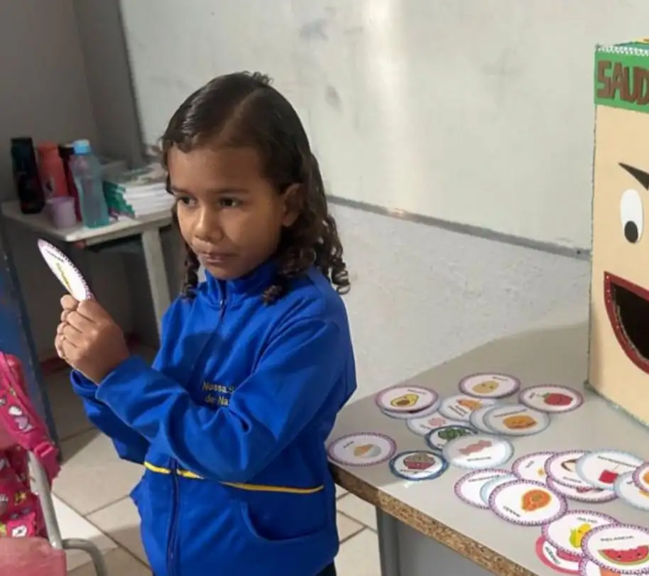 Foto 3 – Programa Saúde na Escola promove hábitos saudáveis na Escola José Soares de Sousa