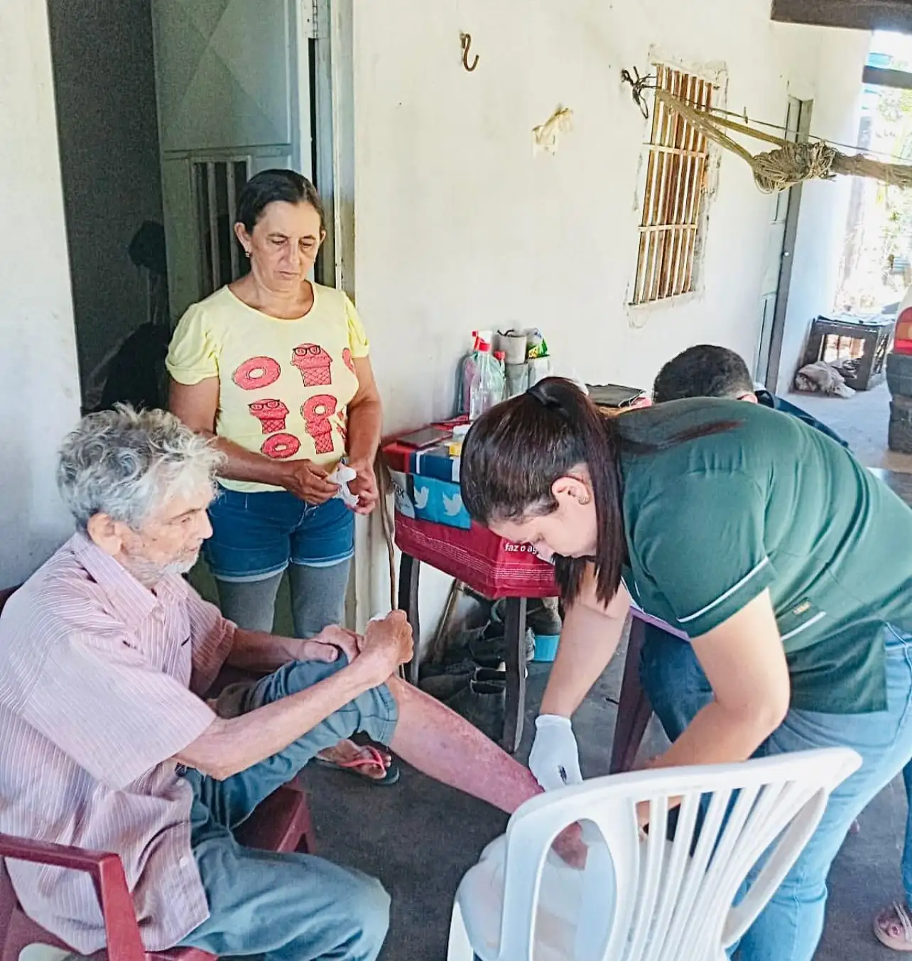 visita domiciliar e ação educativa ✅