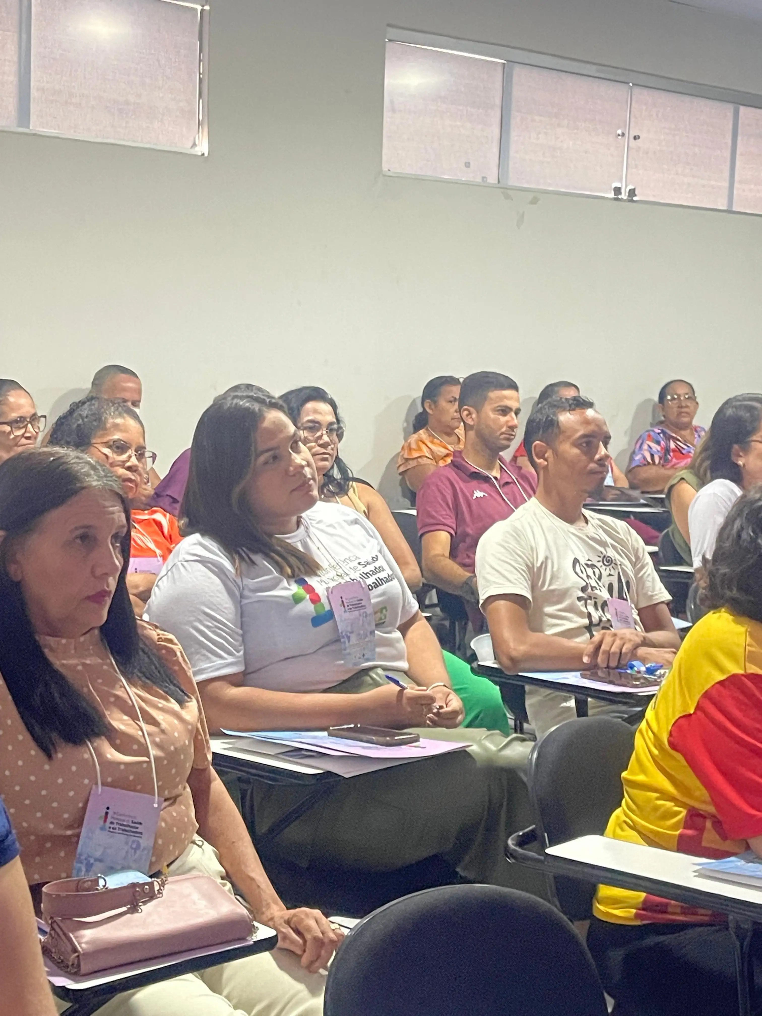 Foto 1 – Primeira Conferência Municipal da Saúde do Trabalhador e da Trabalhadora