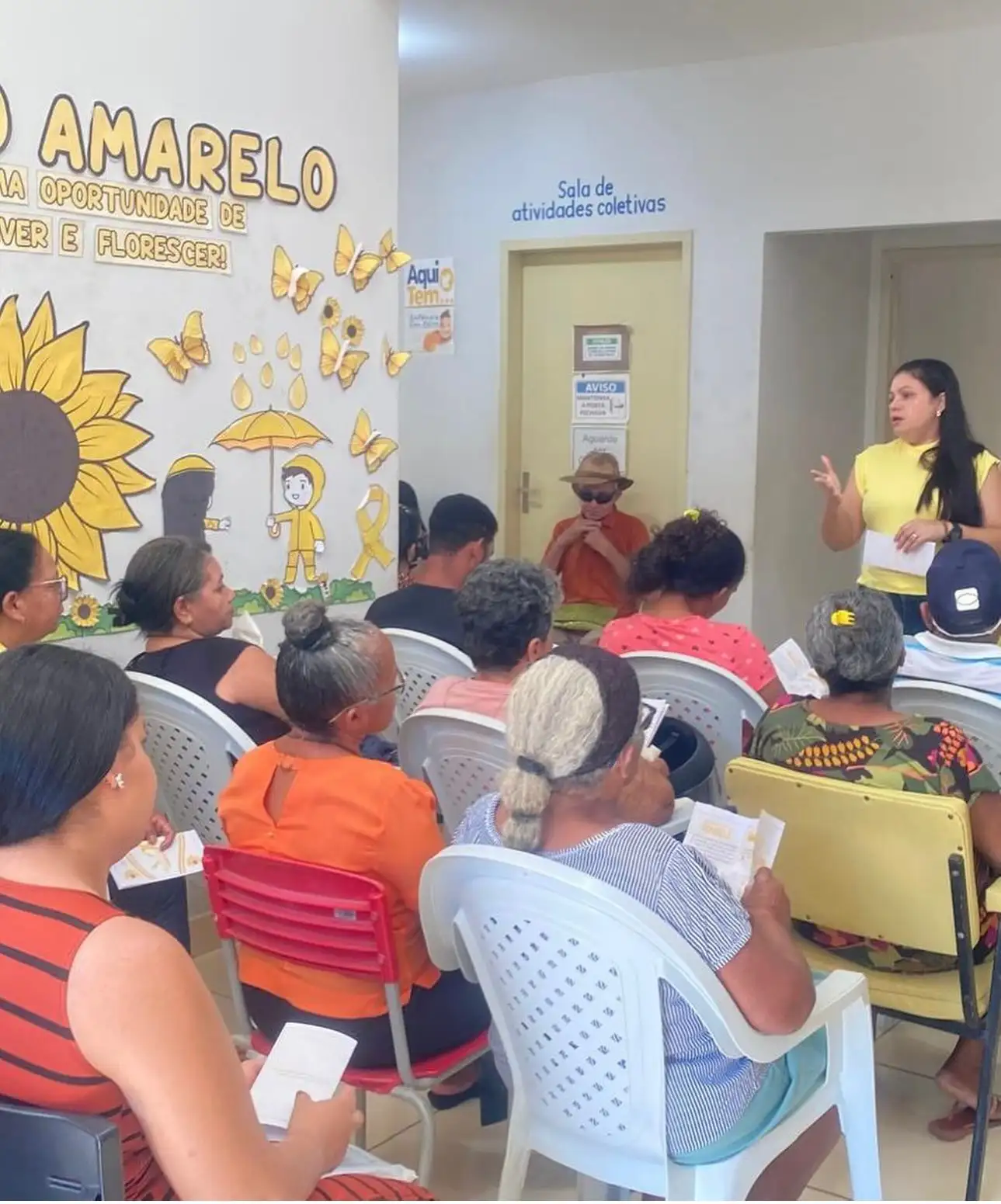 Atividade de Educação em Saúde - Setembro Amarelo