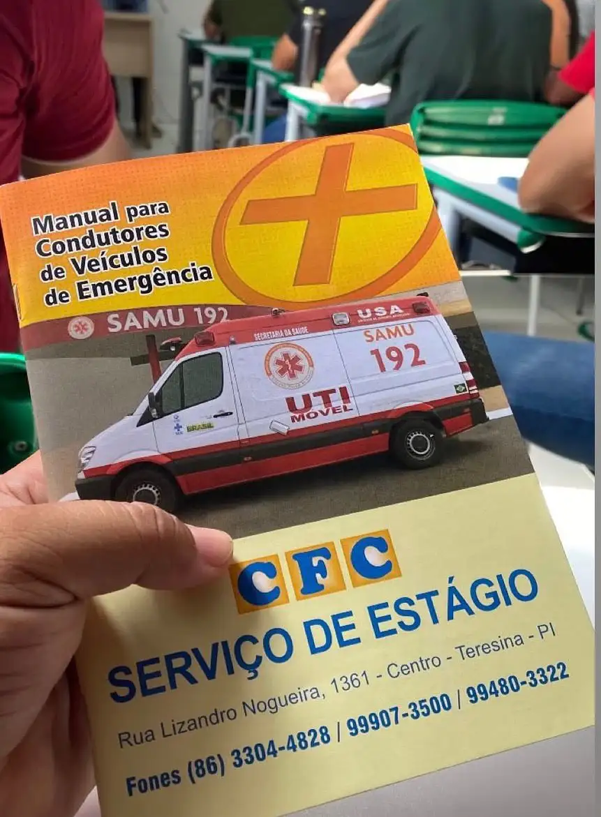 Foto 2 – capacitação para a condução de ambulâncias