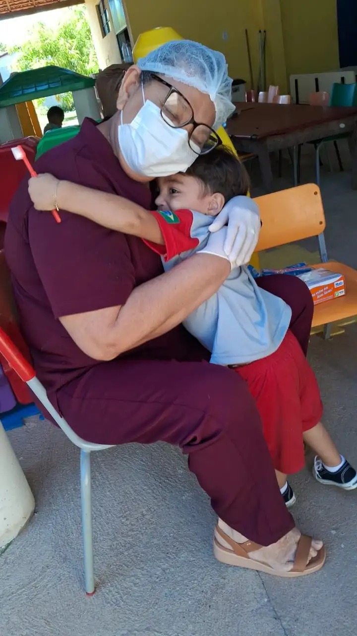 Saúde na Escola: Creche Tia Eulina promove ação de higiene bucal para as crianças 🪥✨