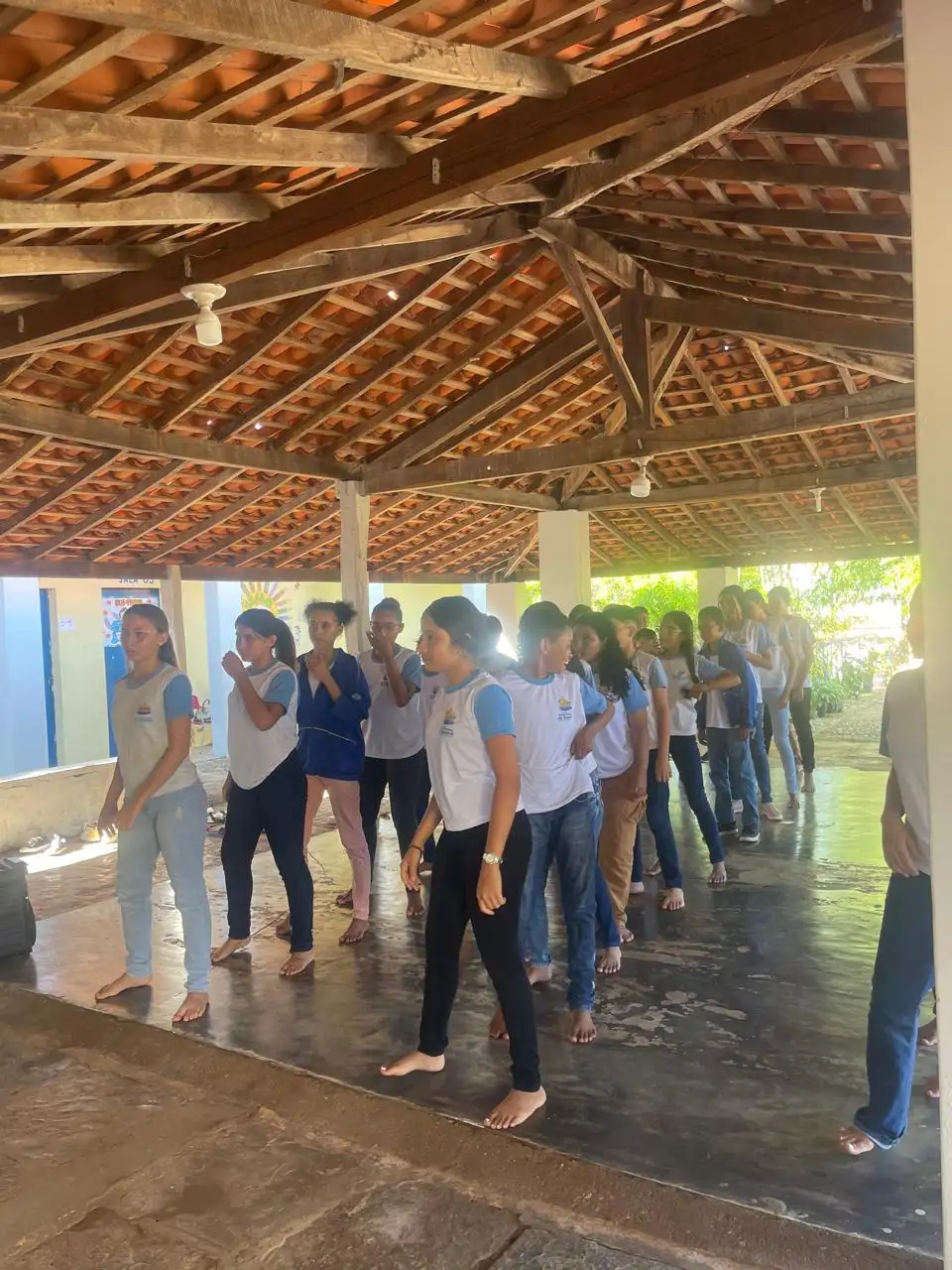 Foto 5 – Abertura do Programa Saúde na Escola (PSE) 🍏📚