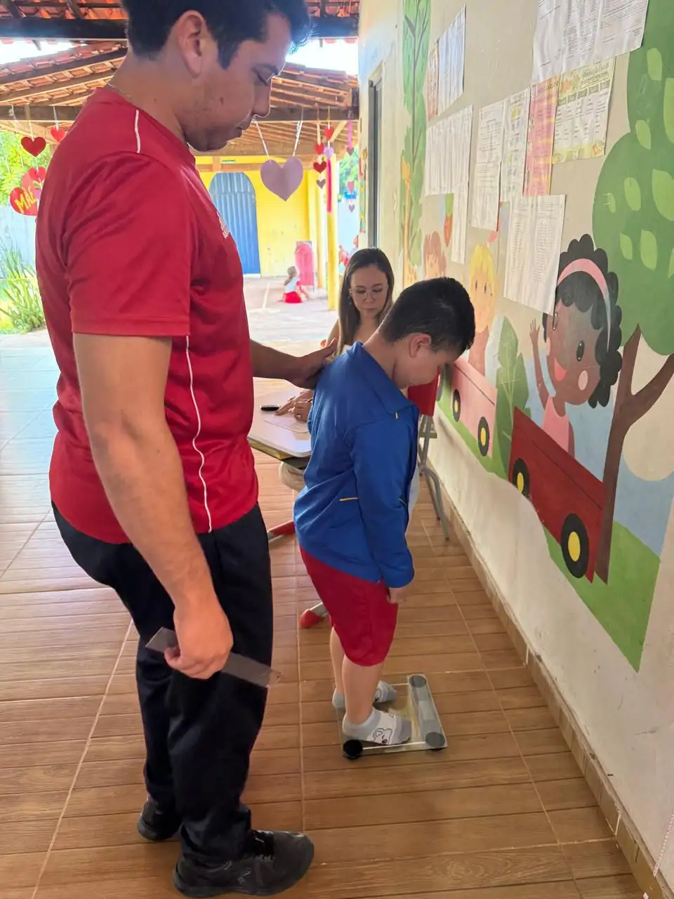 Foto 6 – Dia de Ação do PSE na Creche Tia Eulina 🏫💙