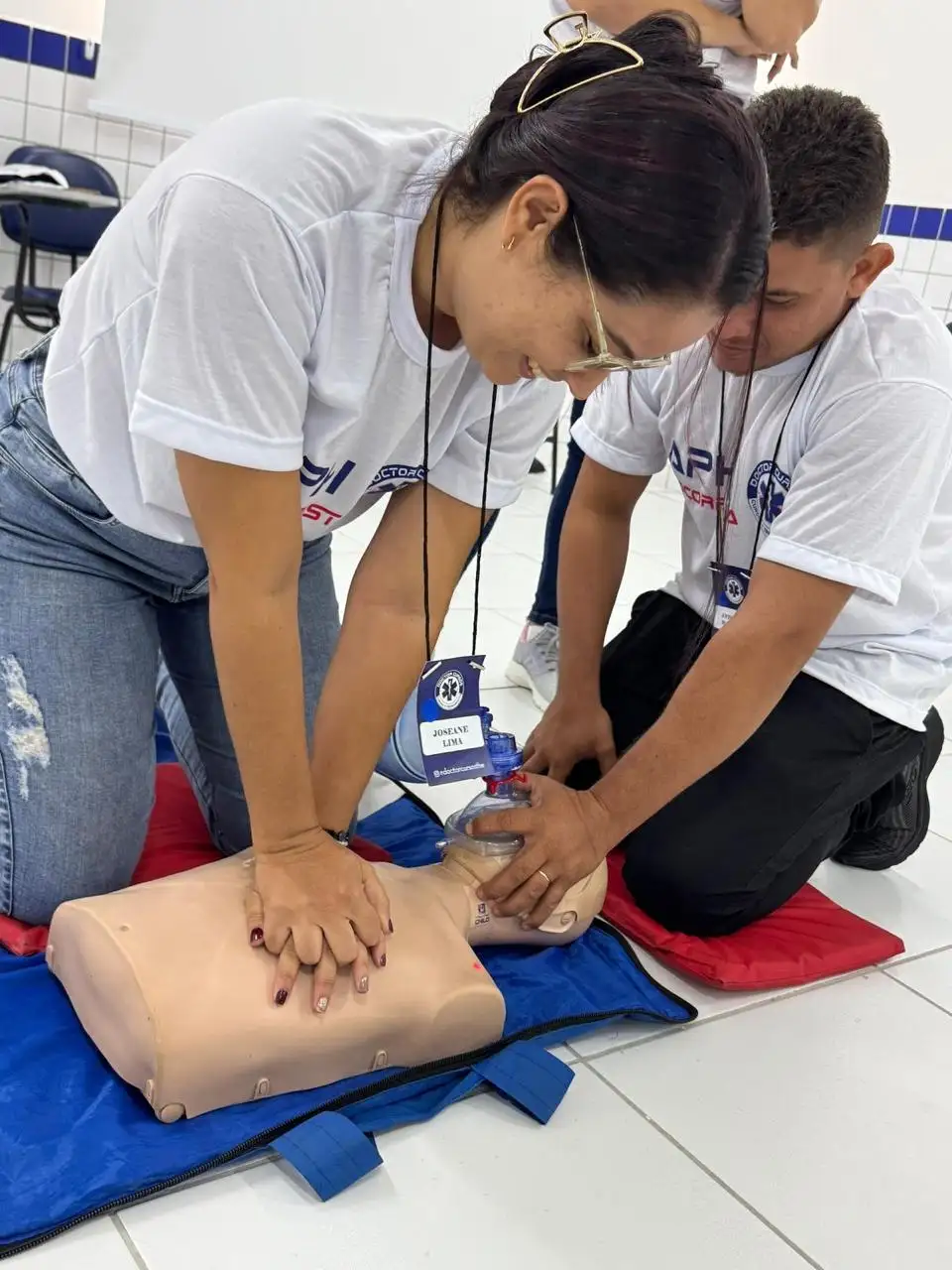 Foto 6 – Treinamento de Atendimento Pré-Hospitalar