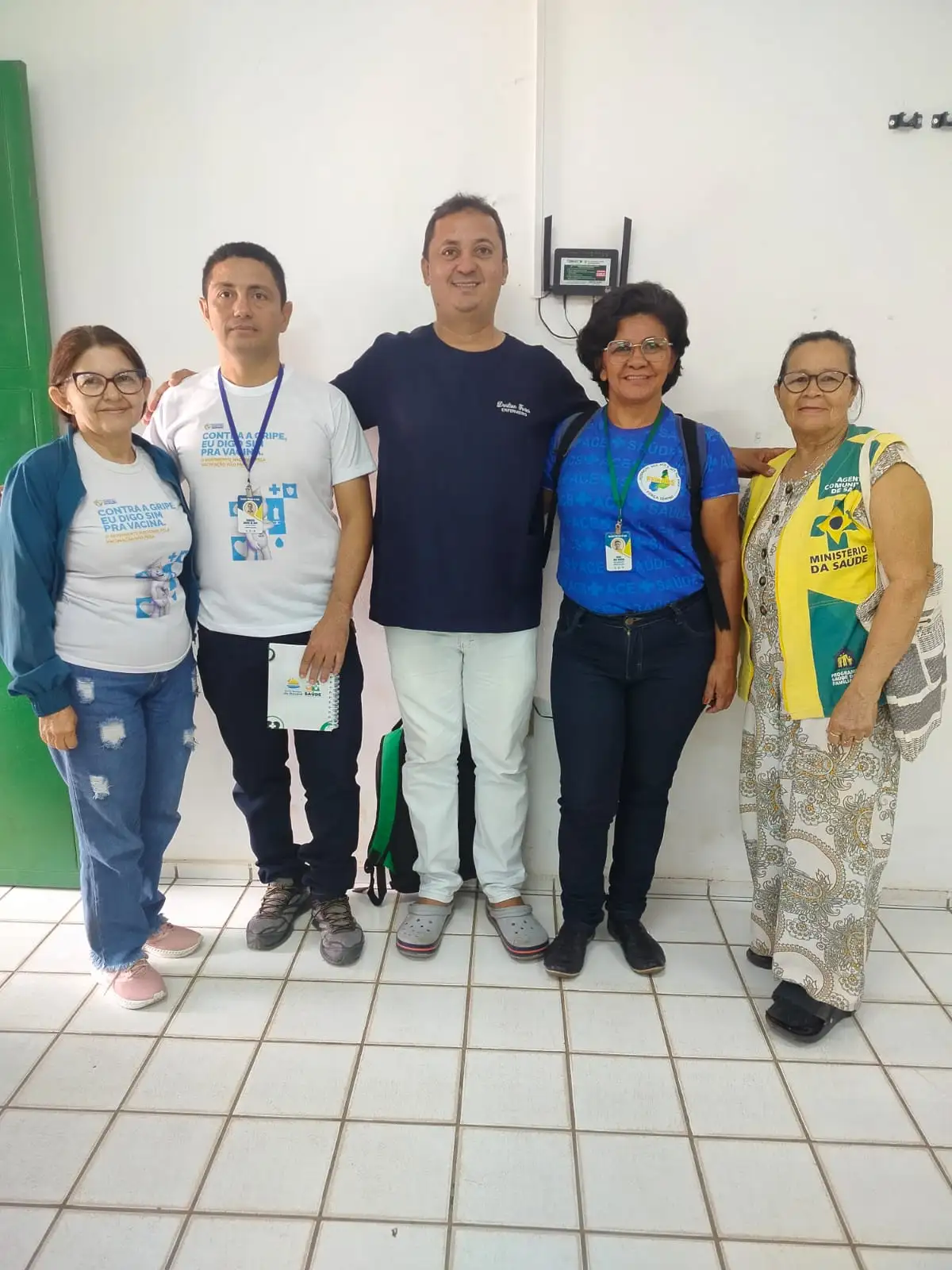 Foto 1 – Educação em Saúde na Escola Ribamar: formando multiplicadores de conhecimento e prevenção 👥✨